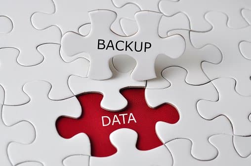 "BACKUP DATA" On Missing Piece Puzzle