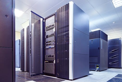 supercomputer clusters in the room data center