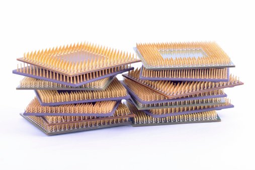 Stacks of CPU's