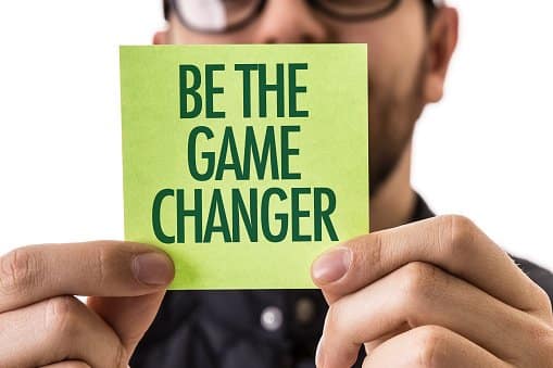 Be the Game Changer Sticky Note