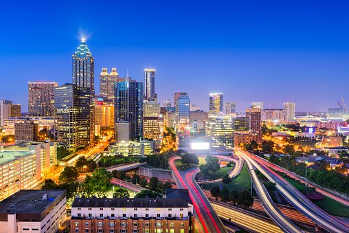 Atlanta, Georgia Skyline